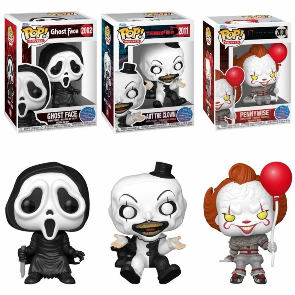 Horror Movie Sitters Funko Pop! Set (3)